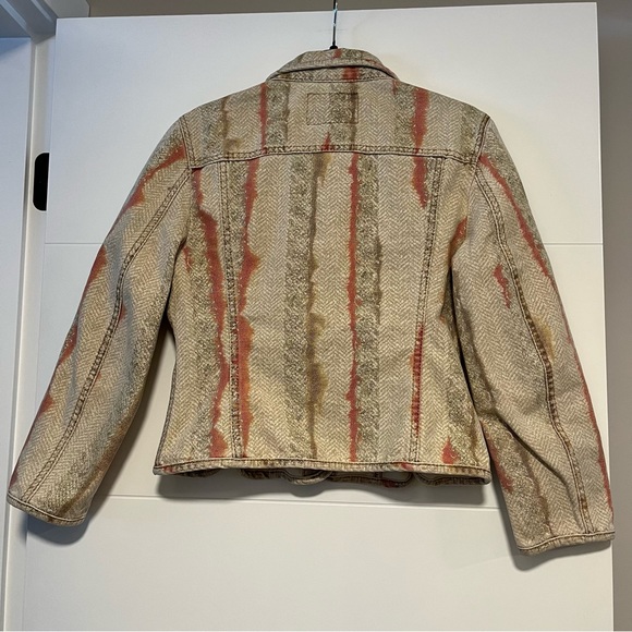 Cimarron | Vintage Patterned Denim Jacket - Picture 8 of 14